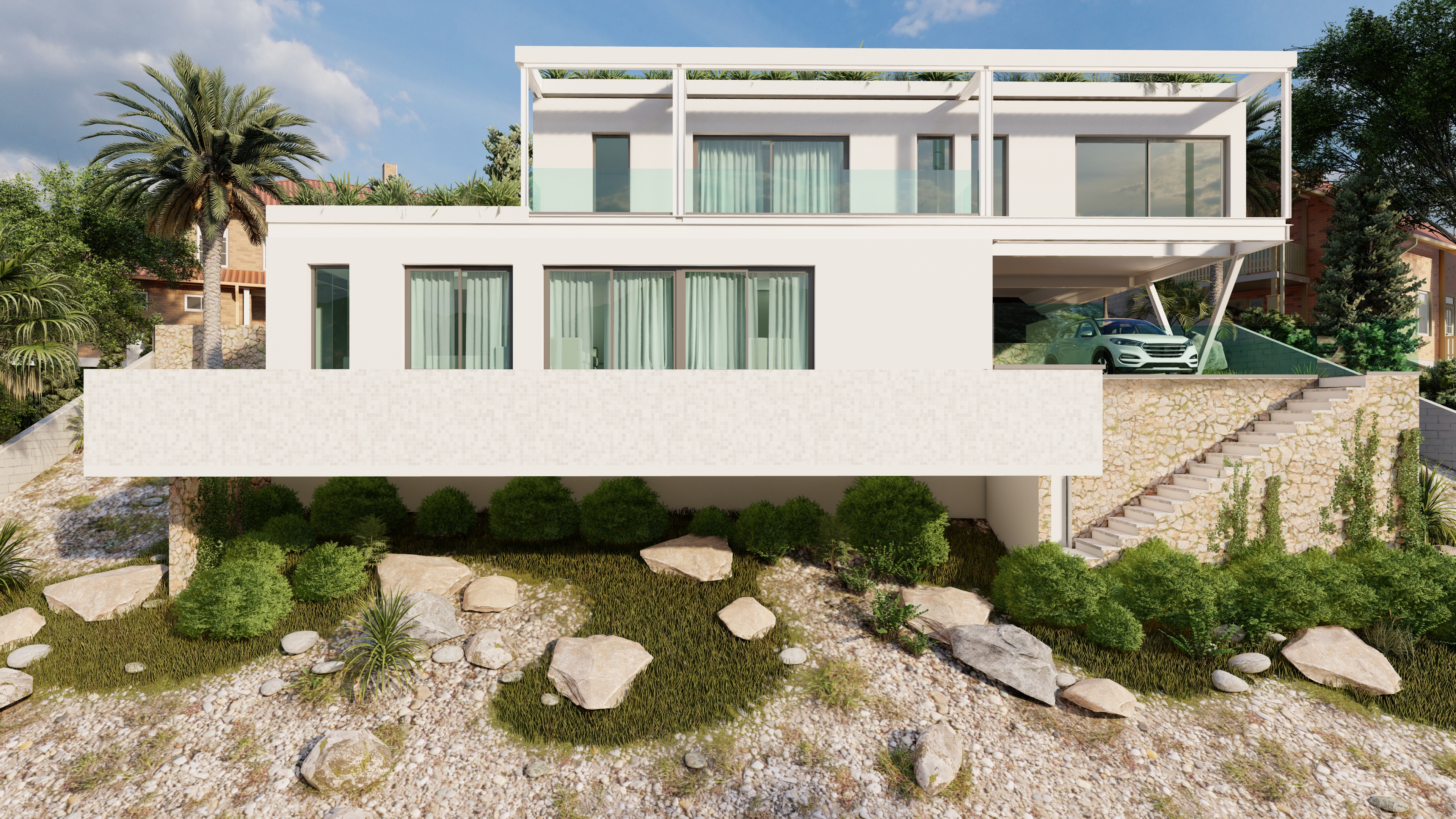 Modelo Irlanda 225 - casa prefabricada 225m²
