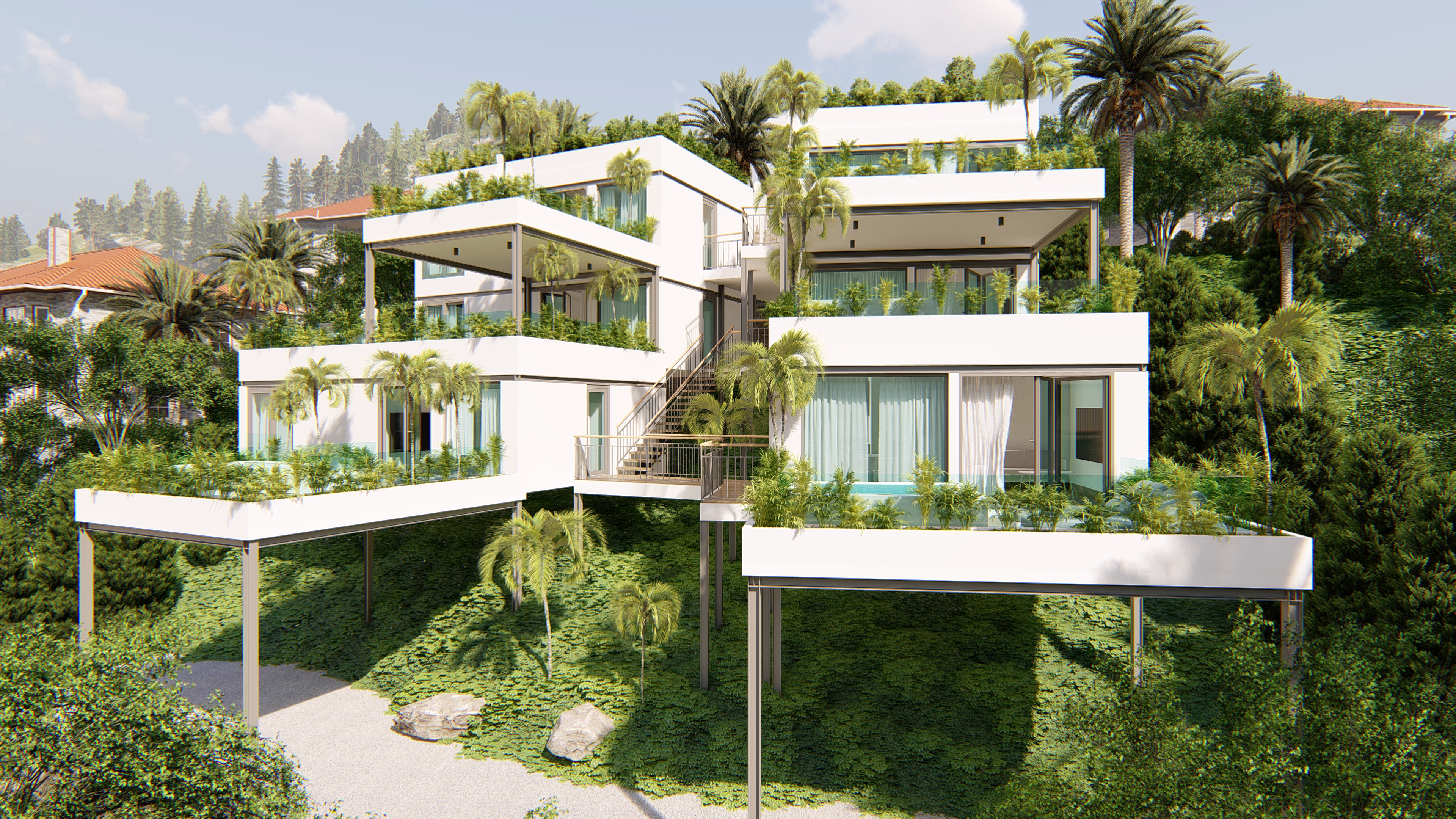 Conjunto Irlanda 54 - casa prefabricada 57m²